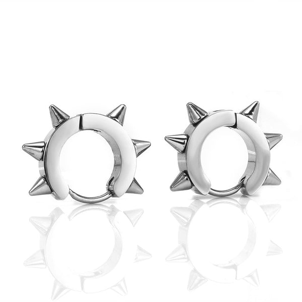 Punk Earrings Ear Gothic Stainless Steel