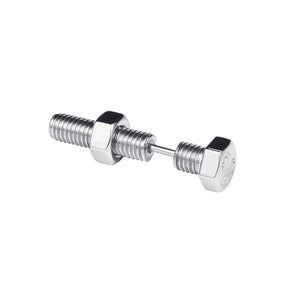 Silver Stainless/Titanium Steel Stud Earrings